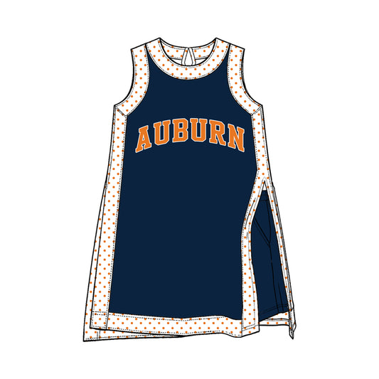 Preorder (moq 5) Baby Girls Polka Dots Auburn Tunic Pockets Short Team Clothes Sets