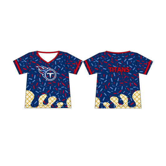 Preorder moq 5 Baby Boys Titans Team drips Tee Shirts Tops