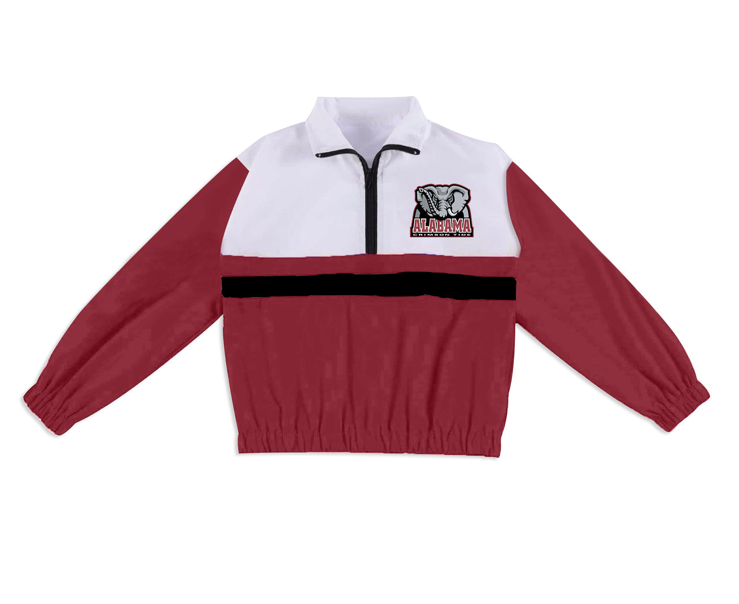 Preorder (moq 5)Baby Boys Long Sleeve AU Team Zip Pullovers Tops