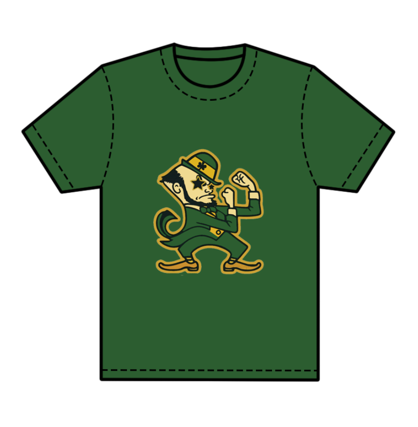 preorder(moq 5) Baby Boys Green Short Sleeves Clovers Team Tee Shirts Tops