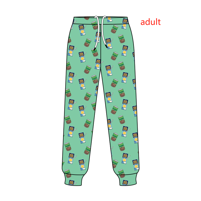 Adult Women Snacks Green Bottom Pajamas Pants split order preorder Nov 1st