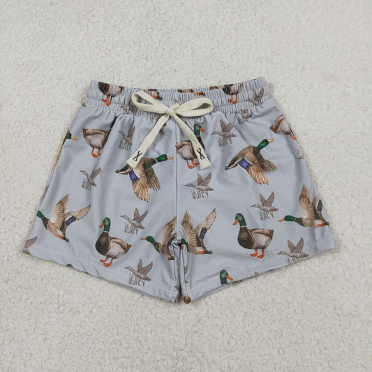 Baby Boys Summer Ducks Hunting Trunks Swimsuits Swimwears