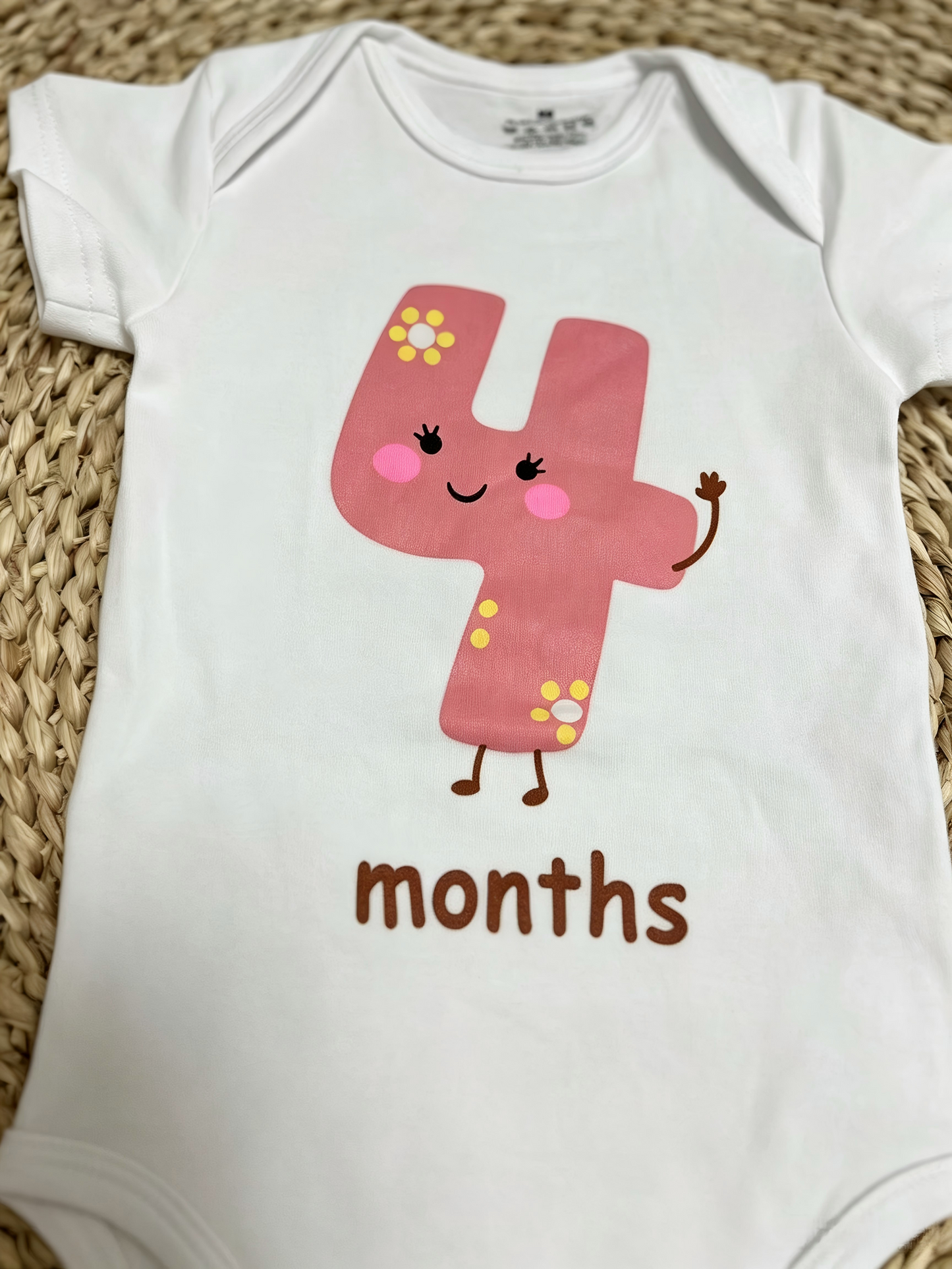 Sibling Baby Boys Girls Short Sleeve Vinyl Rompers