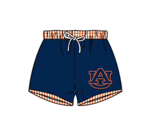 Preorder moq 5 Baby Boys AU Team Swimming Trunks Bottom