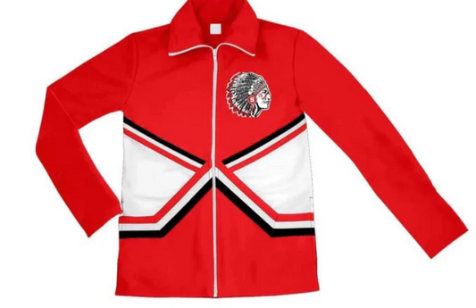 Baby Girls Red Indian Long Sleeve Zip Jackets Tops split order preorder Nov 8th