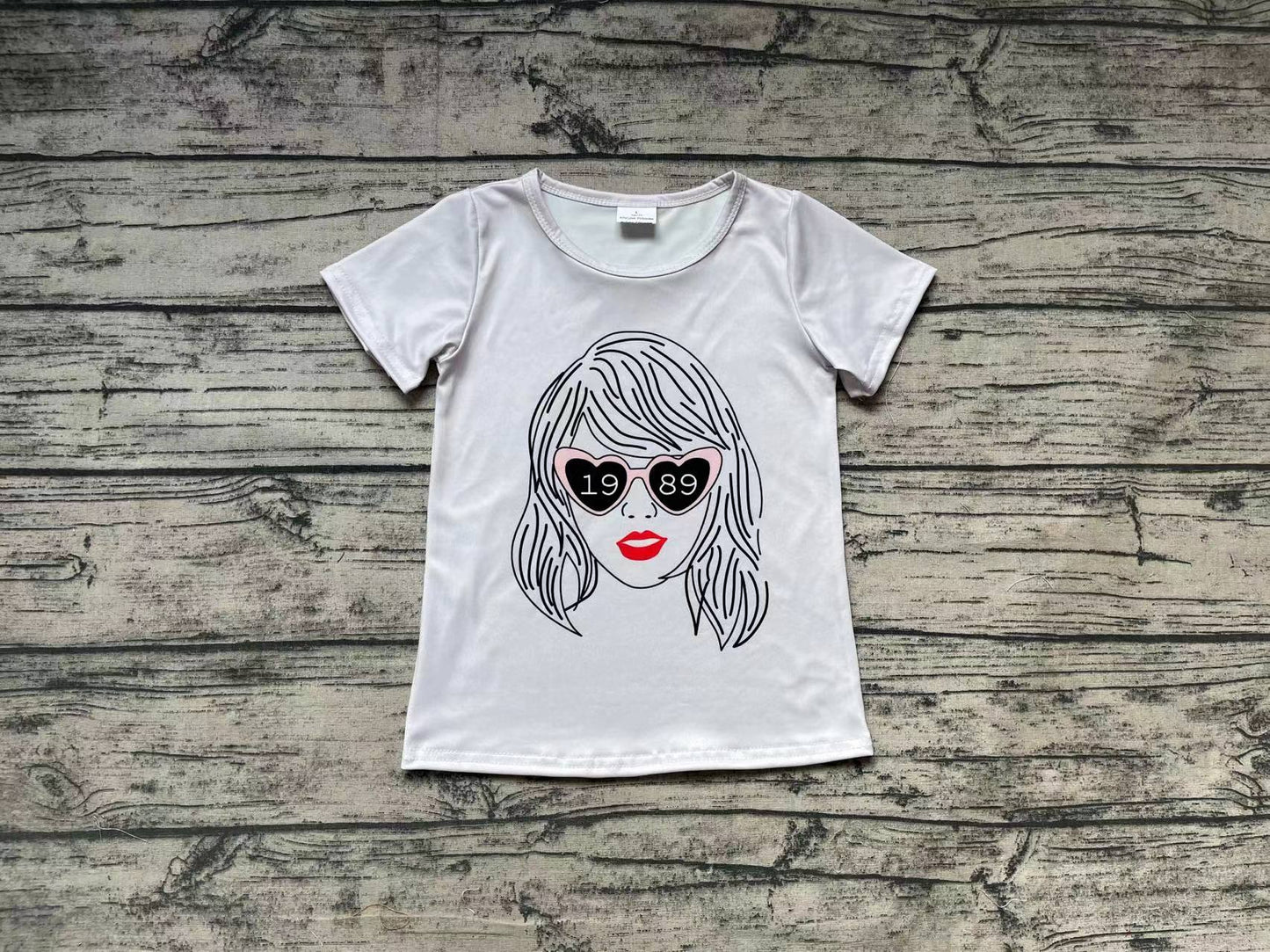 Baby Girls Singer 1989 Glasses Short Sleeve Tee Shirts Tops