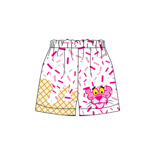 Preorder moq 5 Baby Boys Pink Tiger Sprinkles Team drips Shorts Bottoms