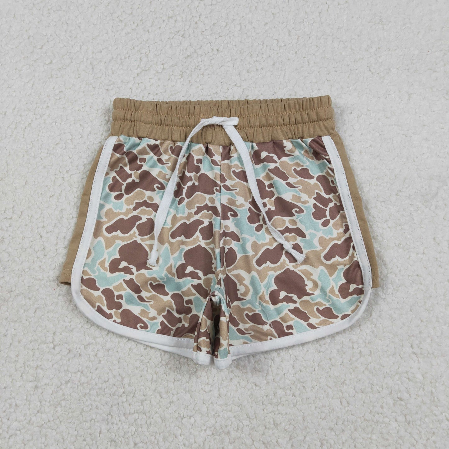 Baby Girls Southern Green Khaki Camo Shorts Bottom
