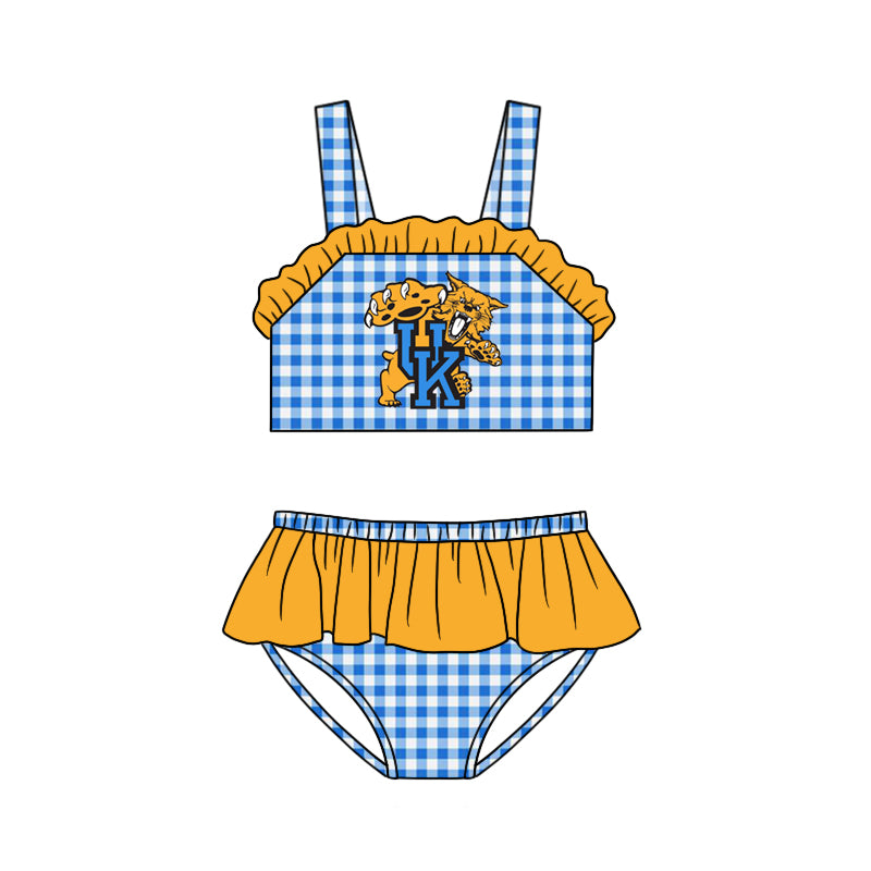 Baby Girls 2pcs team swimsuits preorder(MOQ 5)