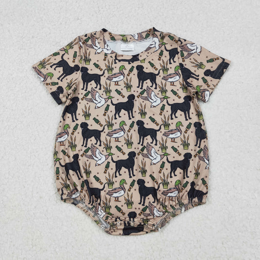 Baby Infant Boys Dog Duck Calls Hunting Rompers