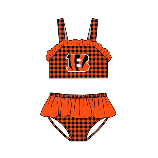 Baby girls 2pcs B Team swimsuits preorder(moq 5)