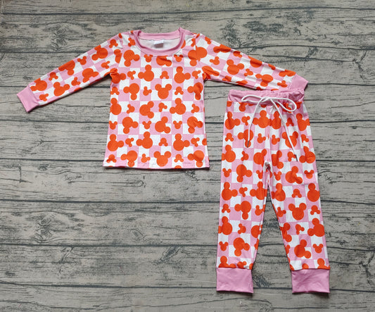 Baby Pink Animal Pajamas Pants Clothes Sets