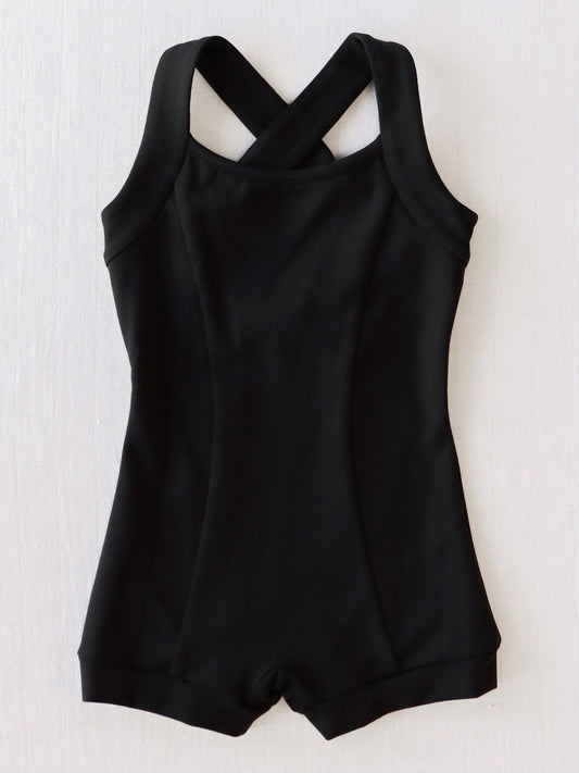 Baby Girls Black Straps Swimsuits Preorder (moq 5)