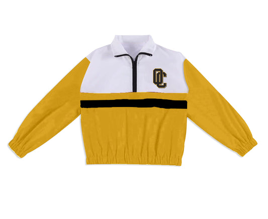 Preorder (moq 5)Baby Boys Long Sleeve Ore City Team Zip Pullovers Tops