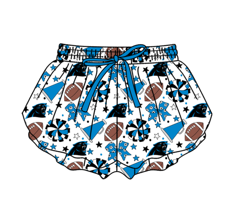 Preorder (moq 5)Baby Girls Bows Stars Footballs Team Butterfly Shorts Bottom