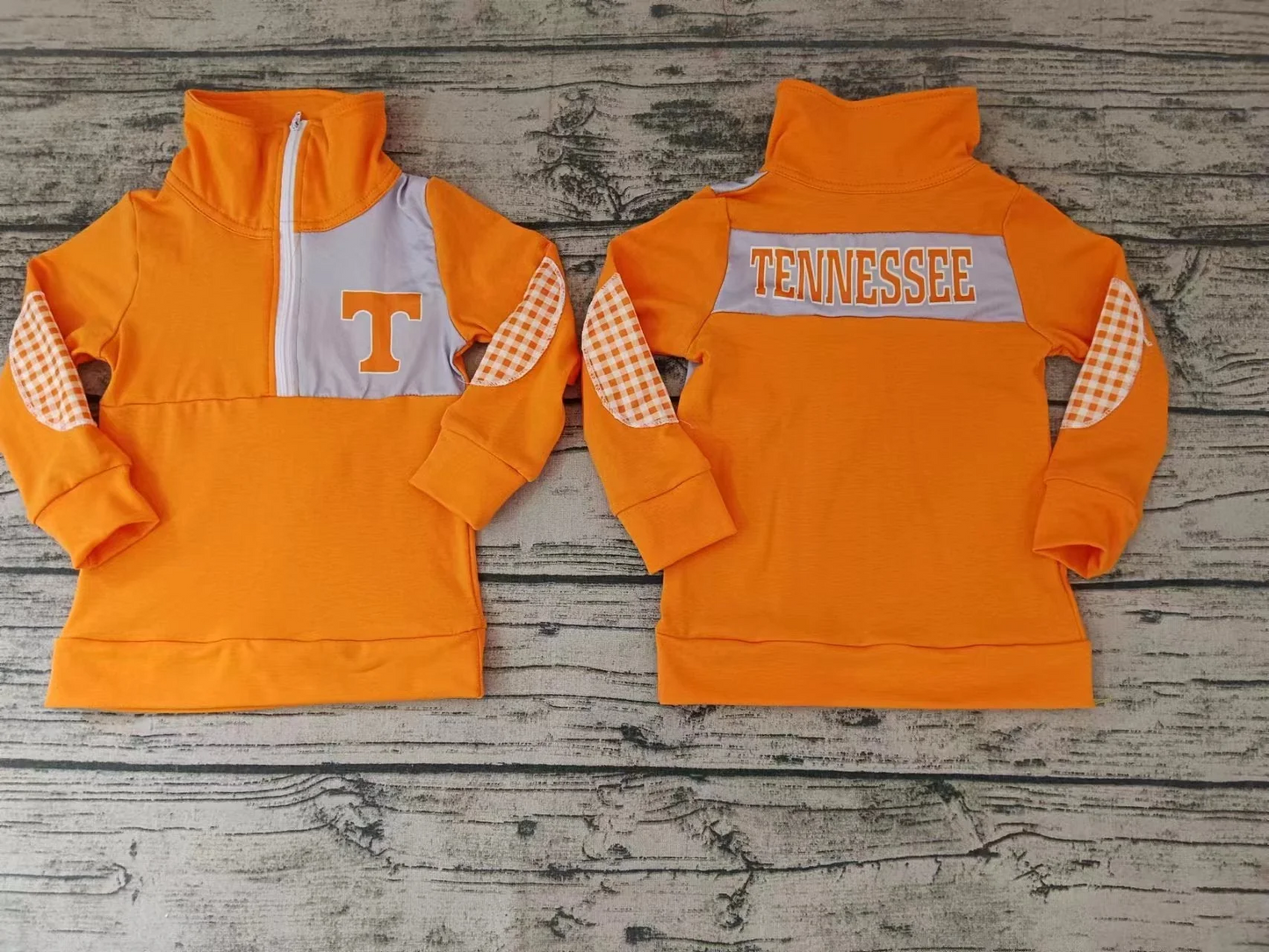 Preorder moq 5 Baby Boys Tennessee Team Pullovers Tee Shirts Tops