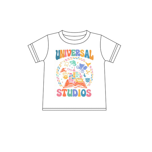 Preorder (moq 5)Baby Boys Short Sleeve Universal Studios T-shirts Top