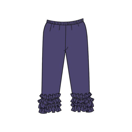 Baby Girls Navy Icing Ruffle Legging Pants split order preorder Oct 30th