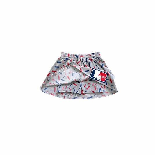 Preorder(moq 8) Baby Girls Louisiana Baseball Team Skort Shorts Bottoms