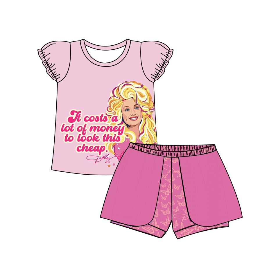 Baby Girls Singer Shirt Shorts Summer Clothes Sets preorder (moq 5)