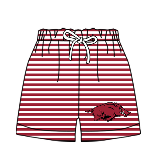 Preorder moq 5 Baby Boys Team Stripe Shorts Bottom