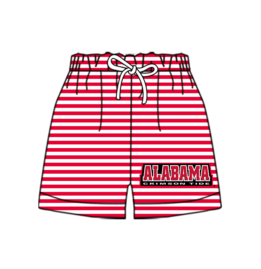 Preorder moq 5 Baby Boys Team Stripe Shorts Bottom