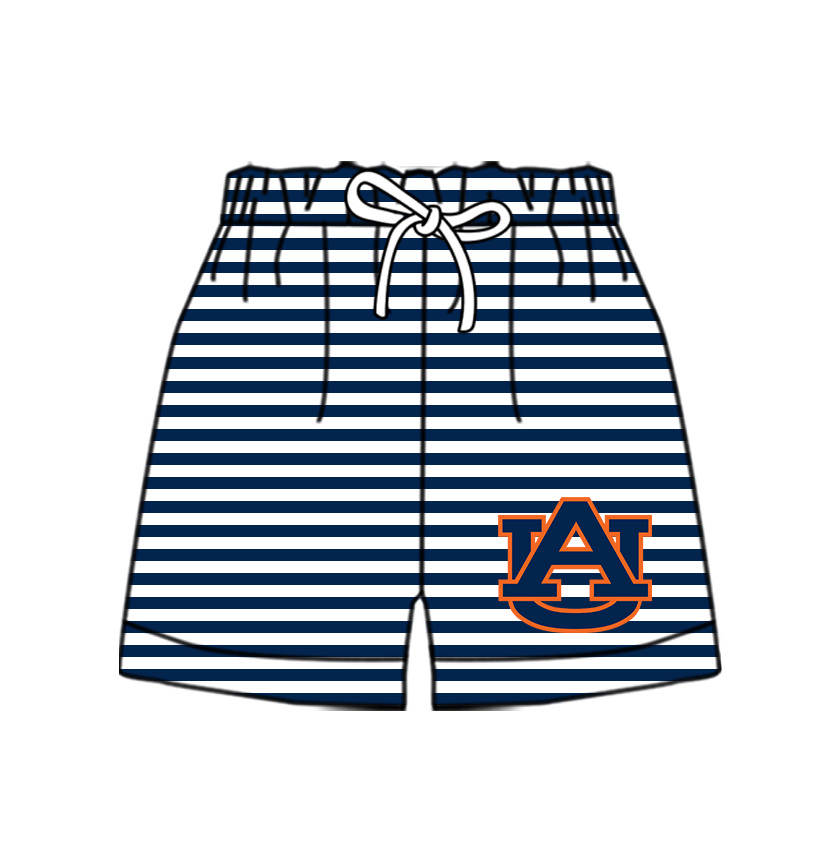 Preorder moq 5 Baby Boys Team Stripe Shorts Bottom