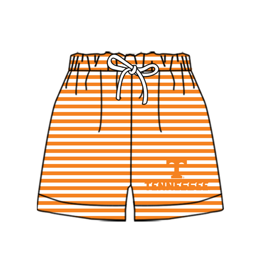 Preorder moq 5 Baby Boys Team Stripe Shorts Bottom