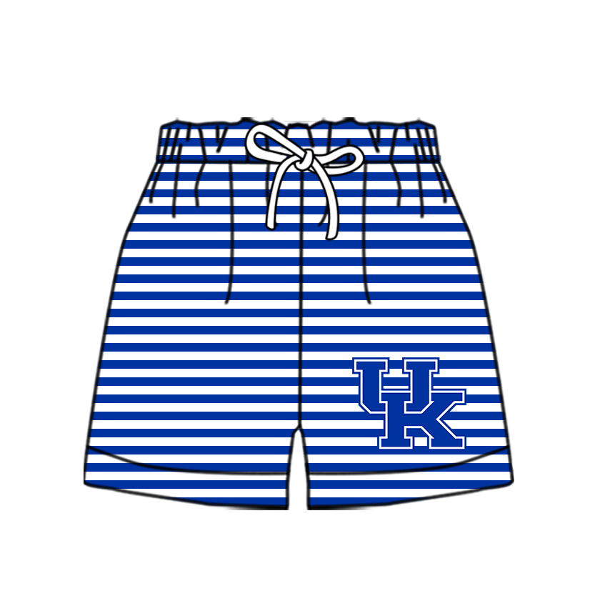 Preorder moq 5 Baby Boys Team Stripe Shorts Bottom