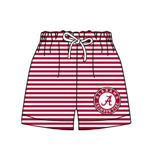 Preorder moq 5 Baby Boys Team Stripe Shorts Bottom
