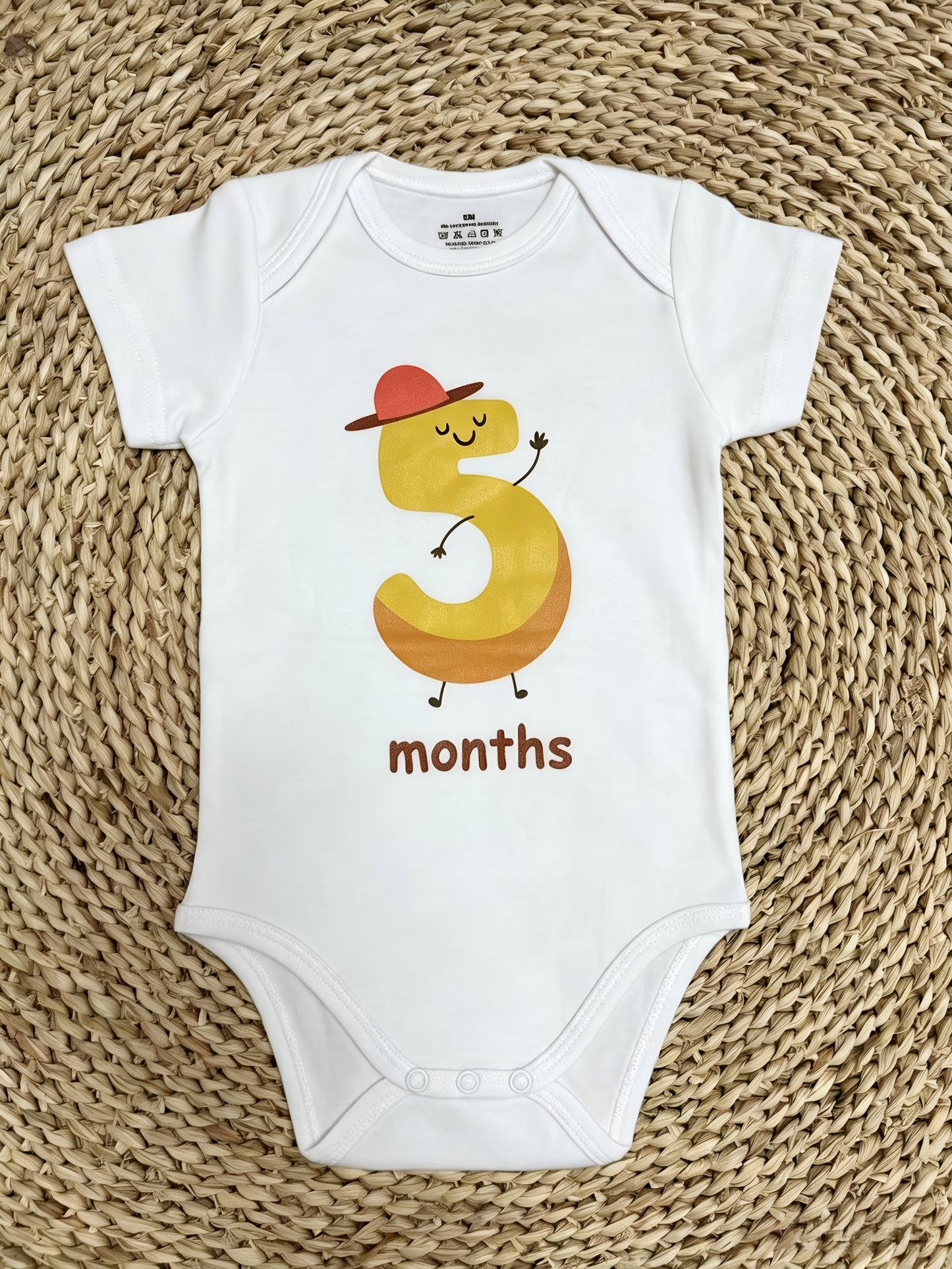 Sibling Baby Boys Girls Short Sleeve Vinyl Rompers