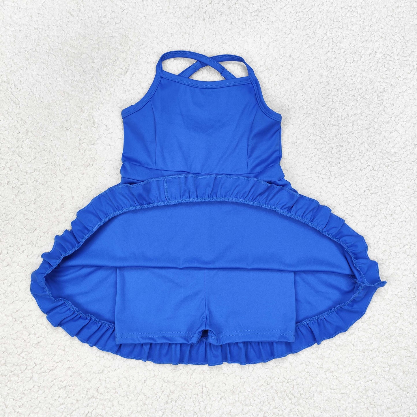 Baby Girls Knit Knee Length Active Wear Athletic Dresses