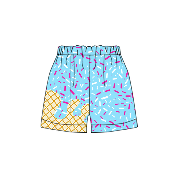 Preorder(moq 5) Baby Boys Blue Team Swimming Trunks
