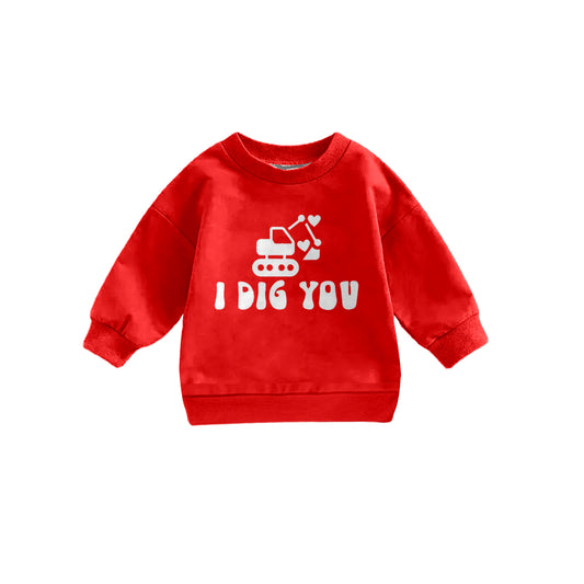Baby Boys Red Tractor Dig Long Sleeve Tee Shirts Tops preorder(moq 5)