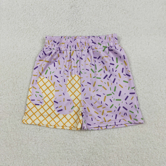 Baby Boys Mardigras Sprinkles Drip Team Shorts Bottom