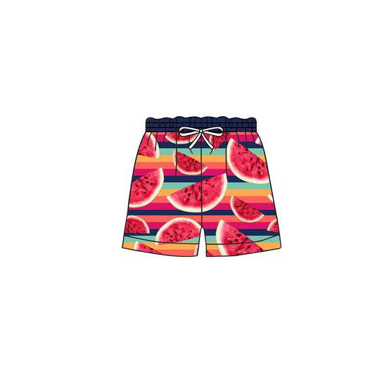 Baby Boys Summer Watermelon Trunk Swimsuits preorder(moq 5)