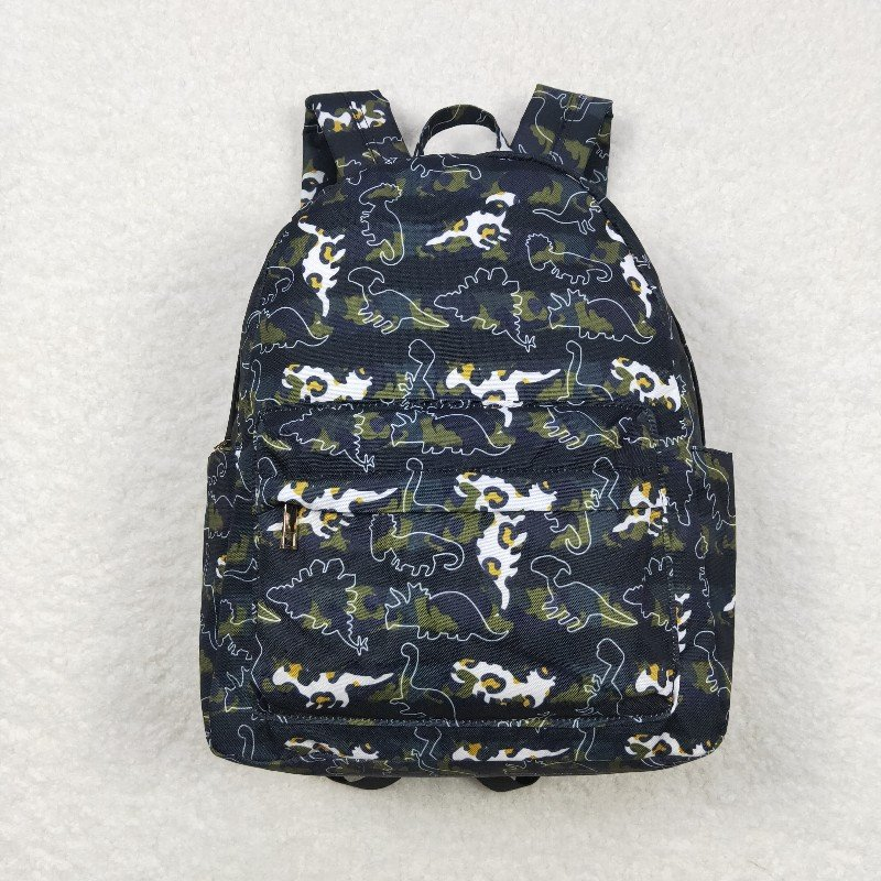 Baby Kids Boys Sibling Brother Camo Backpacks  Bags