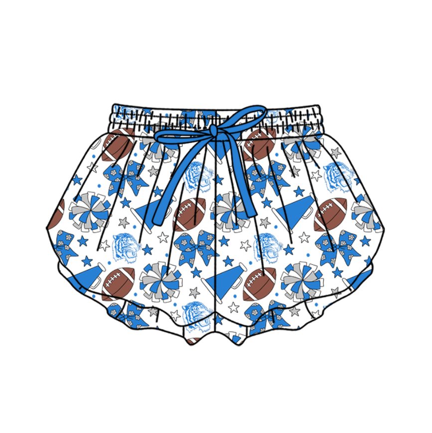 Preorder (moq 5)Baby Girls Bows Stars Footballs Team Butterfly Shorts Bottom