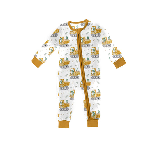 Baby Kids Dragon Long Sleeve Zip Rompers preorder(moq 5)