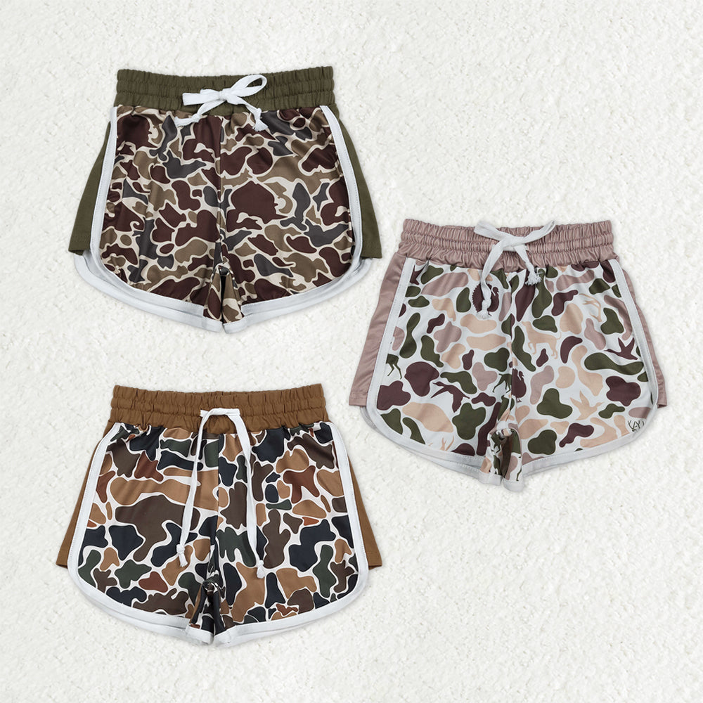 Sibling Baby Girls Southern Hunting Camo Shorts Bottom