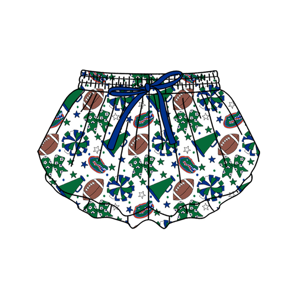 Preorder (moq 5)Baby Girls Bows Stars Footballs Team Butterfly Shorts Bottom