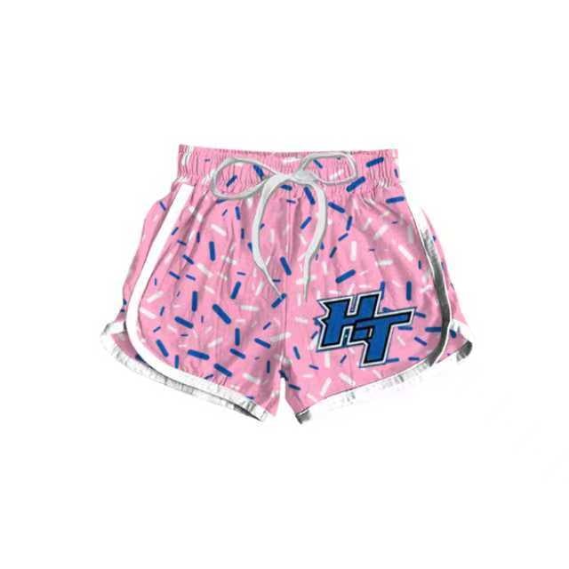 Preorder(moq 5) Baby Girls Pink Drip HT Team Shorts Bottoms