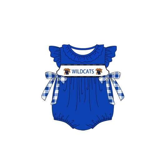 Preorder(moq 5)Baby Infant Girls UK Team Bows Rompers