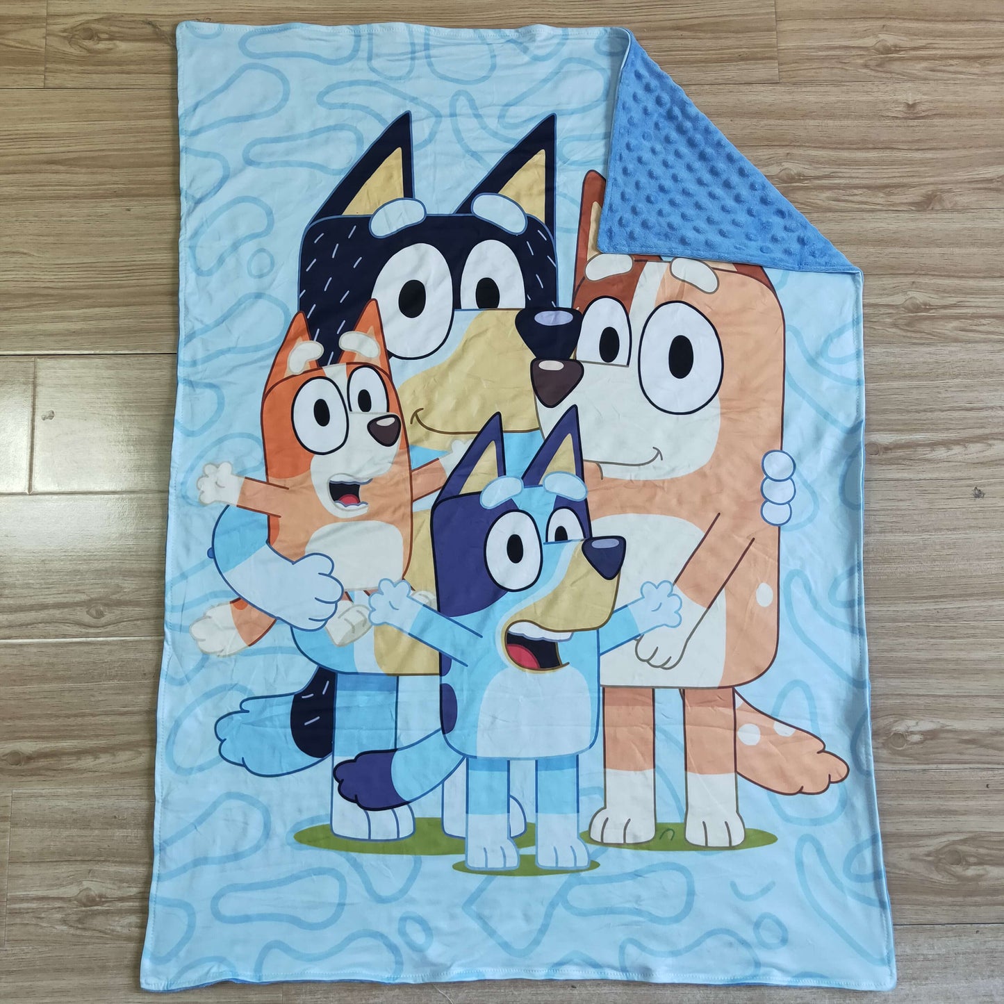 Sibling Baby Kids Cartoon Dolls Blankets