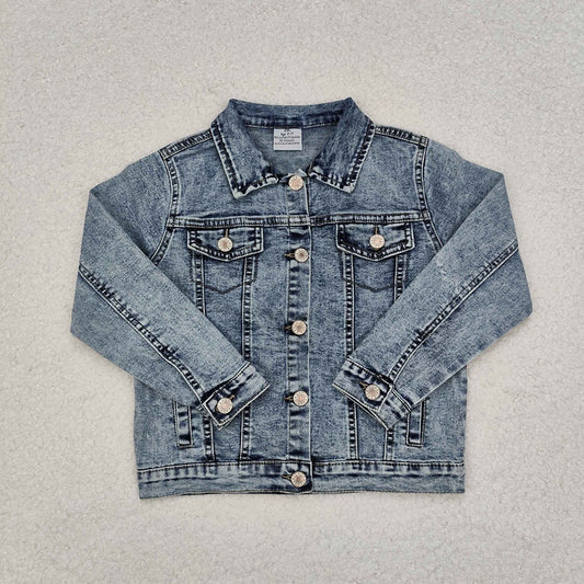 Baby Girls Light Blue Denim Fall Spring Jackets