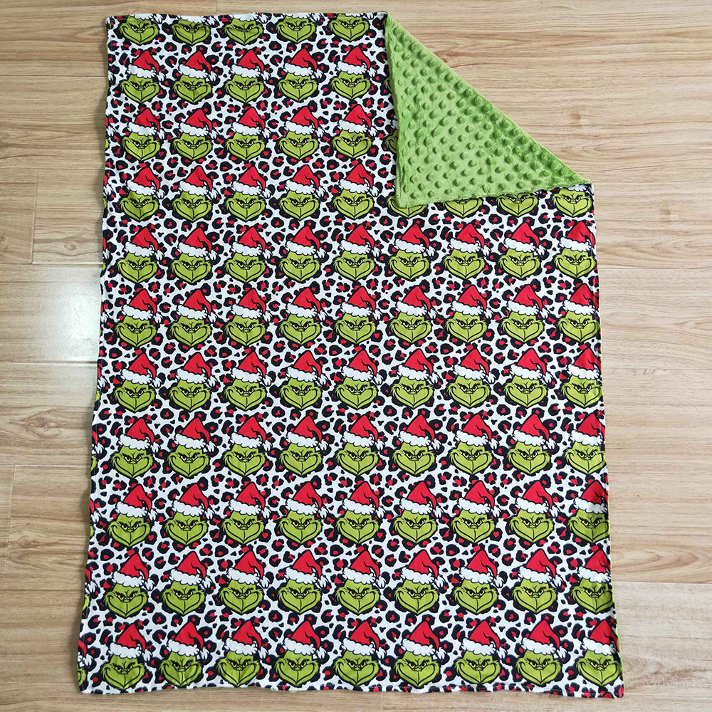 Sibling Baby Kids Christmas Blankets