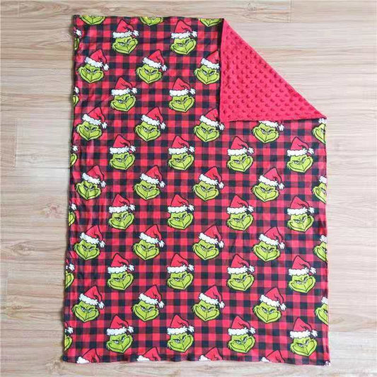 Sibling Baby Kids Christmas Blankets
