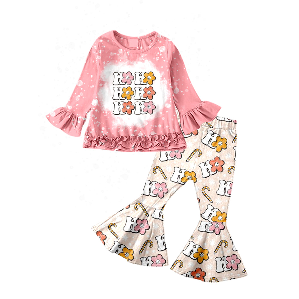 Baby Girls Flowers Western Pants Clothes Sets preorder(moq 5)