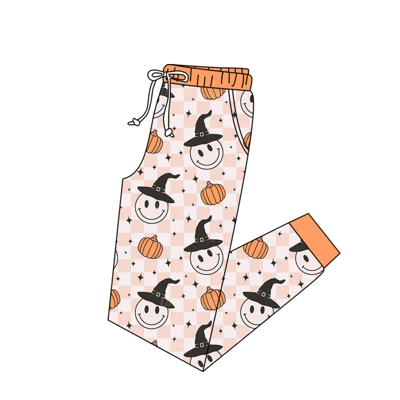 Preorder(moq 5) Adult Women Halloween Pumpkins Ghost Jogger Pants