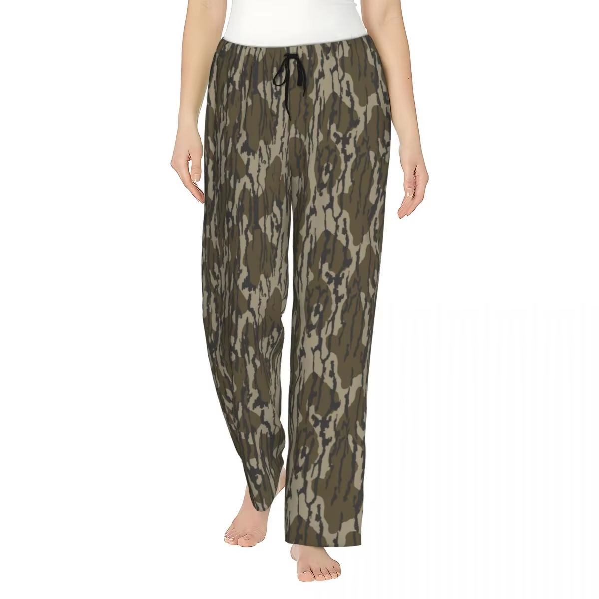 Preorder(moq 5) Adult Women Camo Western Pants With Belt